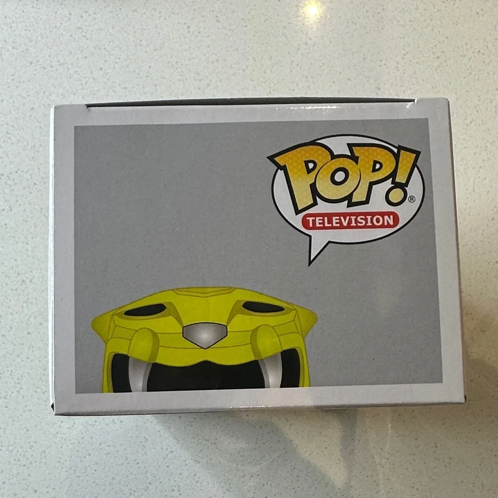 Funko Pop Yellow Ranger #362 Power Rangers GameStop Exclusive - Picture 5 of 7